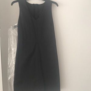 Banana republic textured black dress